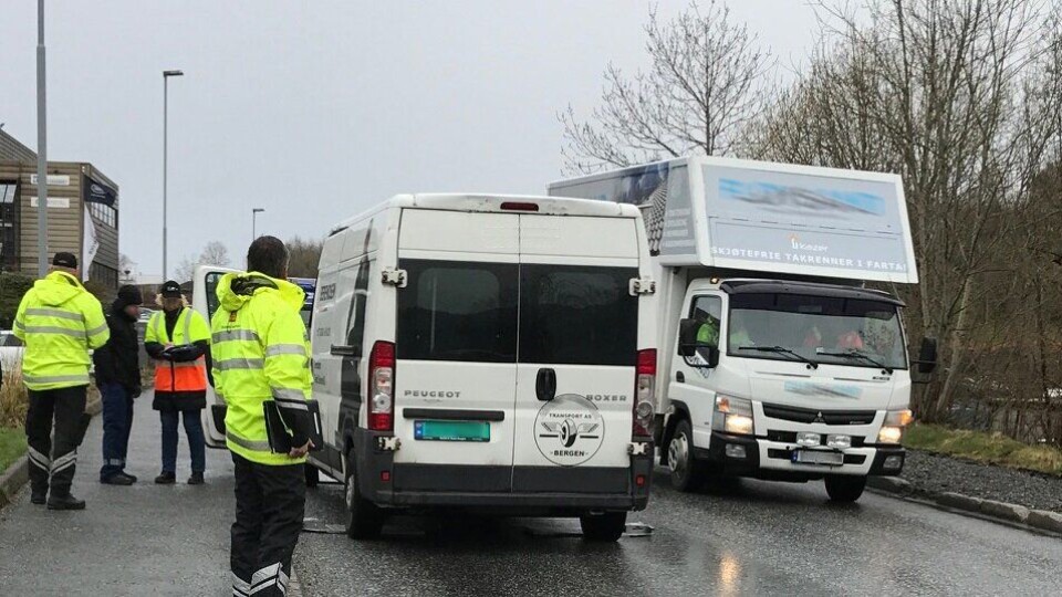 Statens vegvesen, Arbeidstilsynet, politiet og Skatteetaten var på kontroller av varebiler i Oslo, Bergen og Trondheim 27. april. Sjåfører, transportbedrifter og transportkjøpere ble sjekket i den store aksjonen.