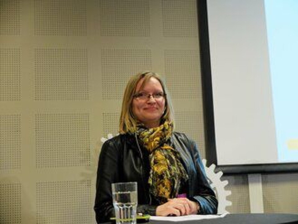 - Det gir bedre utnyttelse av samfunnets midler å bygge tilstrekkelig robuste veier, sier avdelingsdirektør Bettina Sandvin i Vegdirektoratet. Arkivbilde fra 2016.