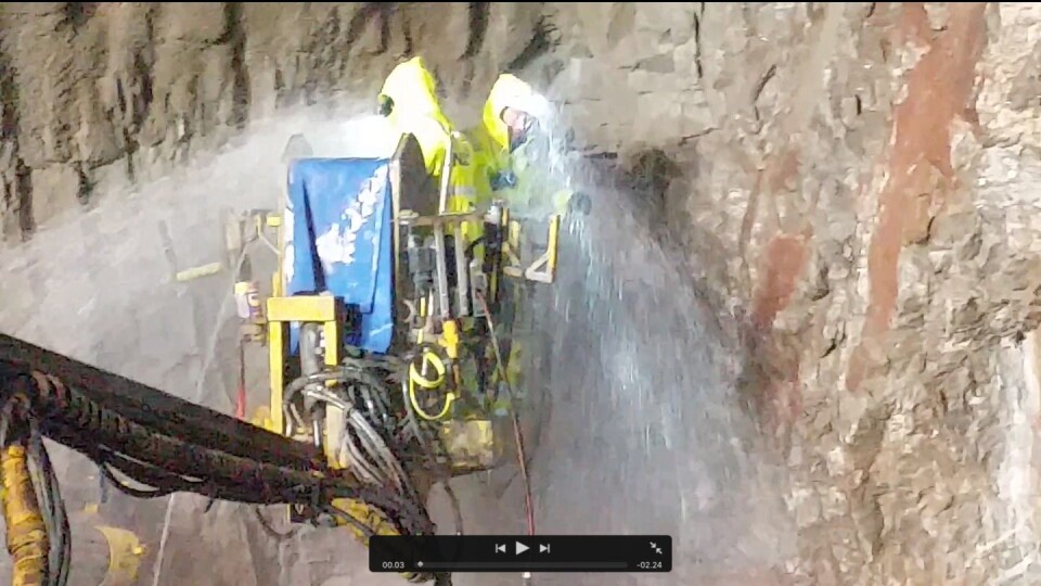Krevende kamp mot tunnelvann i Seljord