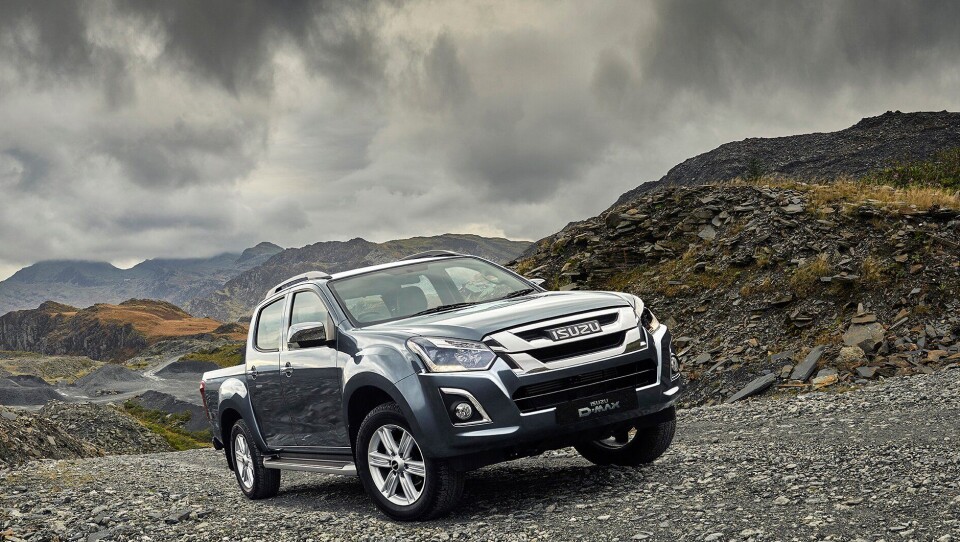 Nye Isuzu D-Max kommer nå.