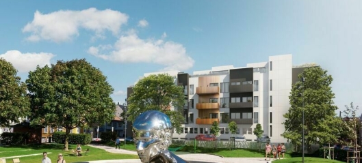 Peab bygger 38 leiligheter i Sarpsborg