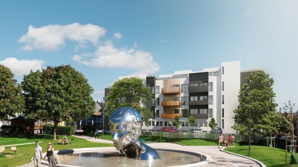 Peab bygger 38 leiligheter i Sarpsborg