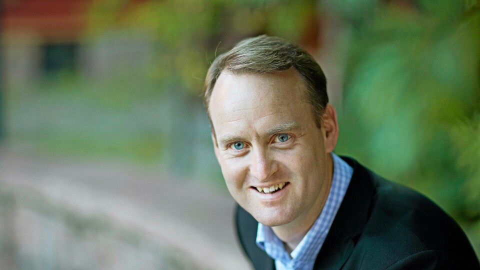 Konsernsjef Morten Grongstad i AF Gruppen.