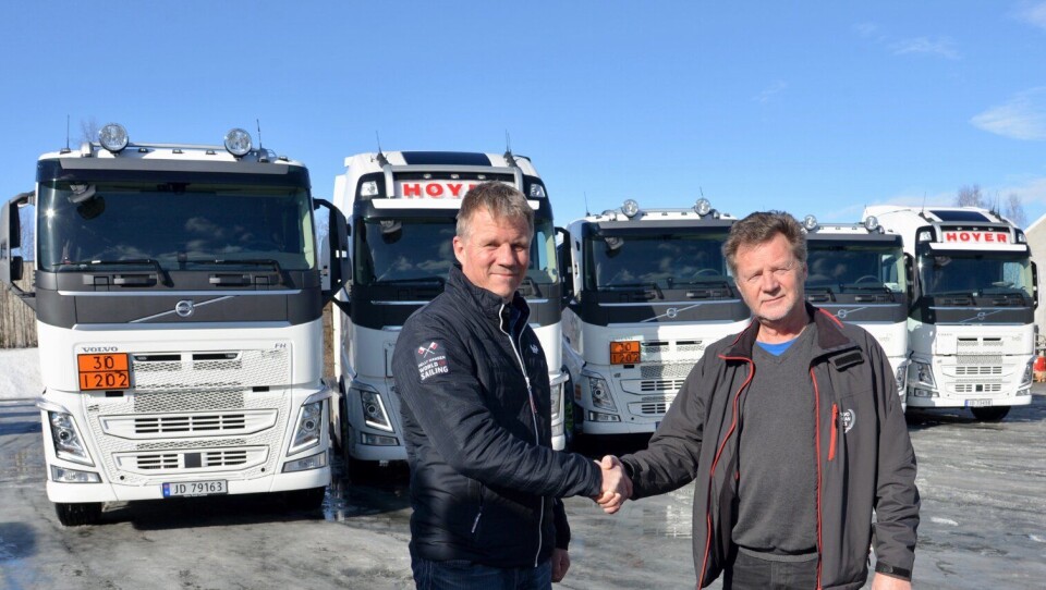 Fleet-Manager Odd Jacobsen hos Hoyer Norway AS.