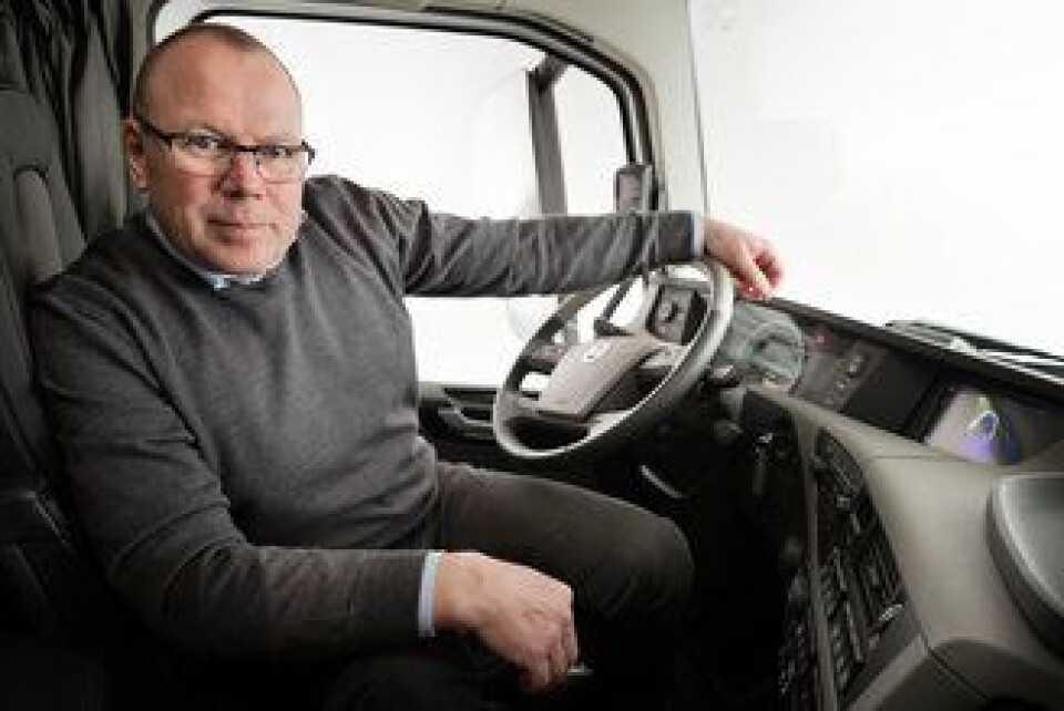 Anders Edenholm, Chief Project Manager i Volvo Trucks.