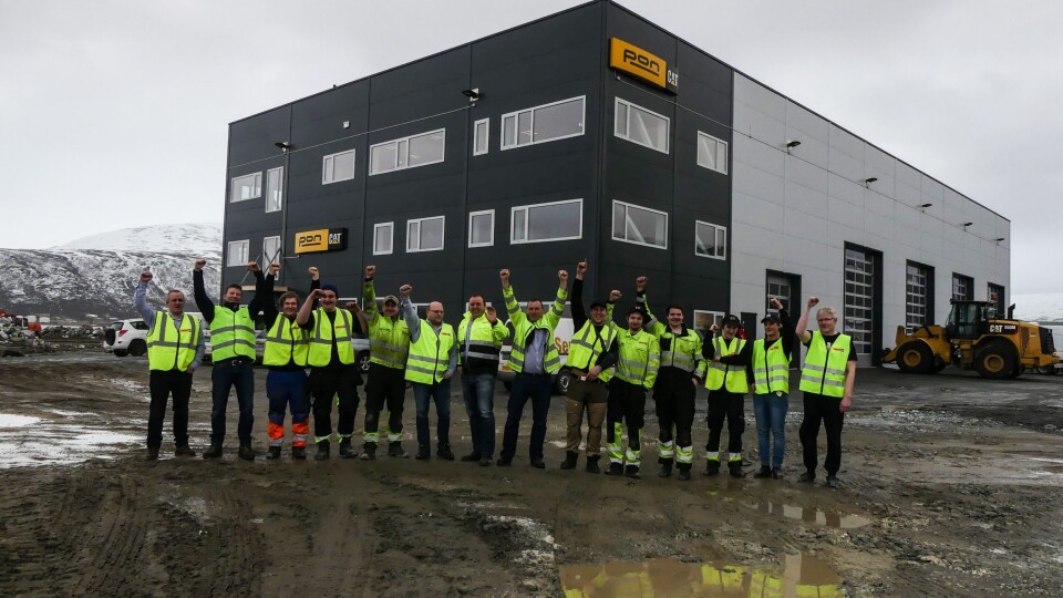 De ansatte på avdeling Tromsø er fornøyde med den nye arbeidsplassen.