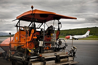 Vant asfaltering av Torp Sandefjord lufthavn