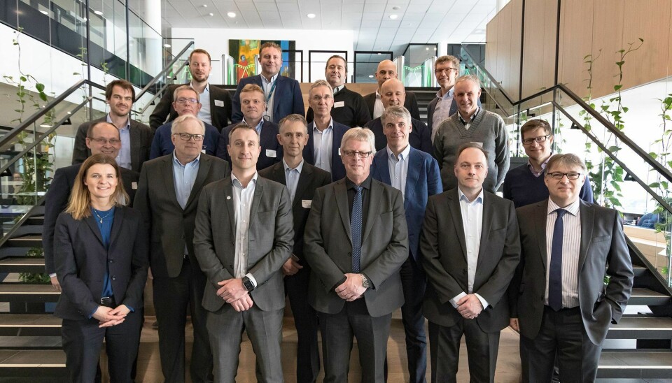 Første rad fra venstre: Camilla Krogh (Skanska), Ståle Rød (Skanska), Stein Kinserdal (SiV), Tor Arne Midtskogen (Skanska), Martin Quaid (Skanska). Andre rad fra venstre: Jostein Todal (SiV), Hans Thomas Gaarder (Skanska), Tom Einertsen (SiV), Hans Ole Haugen (CURA), Gunnar Garred (Skanska). Tredje rad fra venstre: Sverre Skarpaas (CURA), Roar Austedal (Haaland Klima), Arne Jorde (CURA), Ola Dalen (CURA), Leif Øie (CURA), Egil Sormbroen (CURA). Fjerde rad fra venstre: Espen Bjørshol (CURA), Øyvind Hagen (Bravida), Bjørn Varegg (SiV), Torkil Skancke Hansen (Assemblin), Tore Bakke (Bravida).