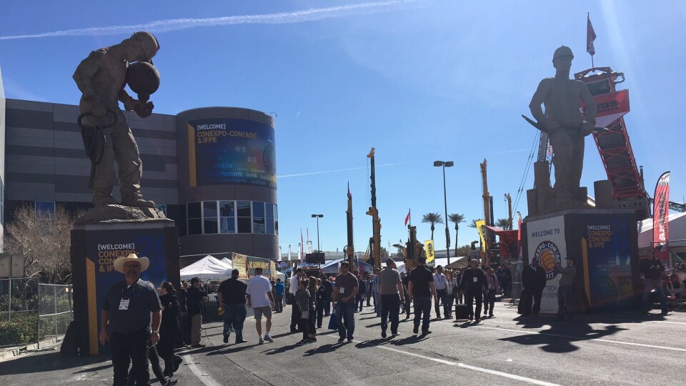 Salgstallene for anleggsmaskiner globalt ble lagt frem i forbindelse med åpningen av Conexpo 2017 i Las Vegas som åpnet tirsdag 7. mars.