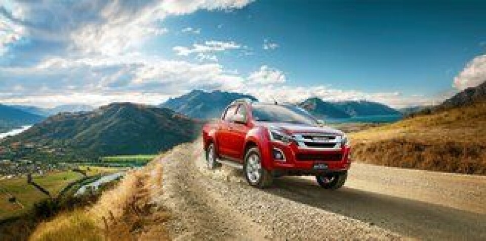 NY: Isuzu D-Max kommer til landet i disse dager i ny, oppgradert versjon.