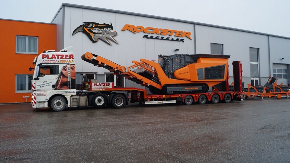 Rockster RS1000 mobil slagknuser.