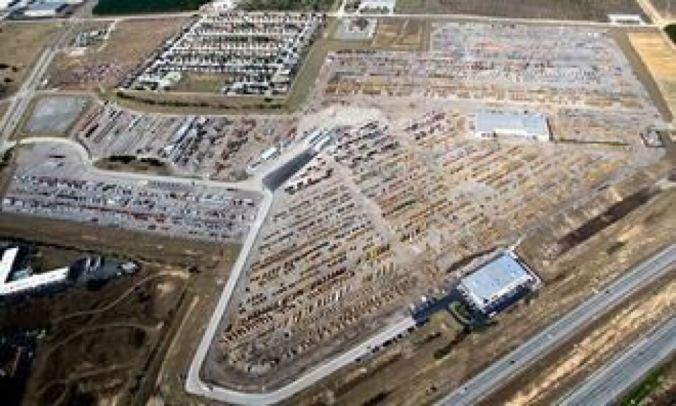 Auksjonsplassen i Orlando er på over 800 mål.