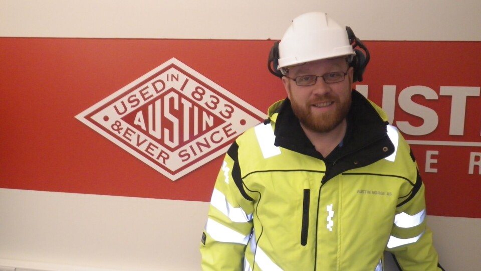 Gisli T. Gudjonsson er ansatt som salgs- og markedssjef for Austin Norge AS.