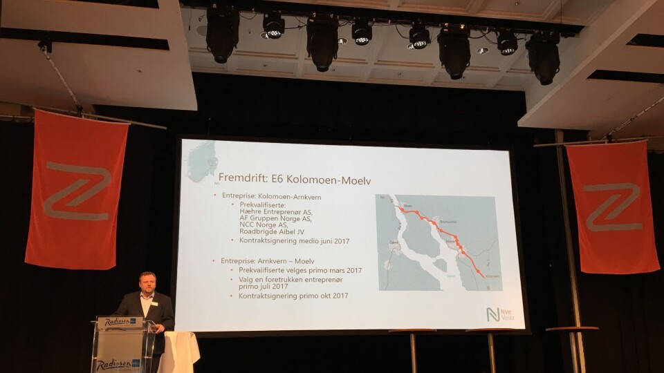 MJØSREGIONEN: Utbyggingen i Mjøsregionen fortsetter. Det kan prosjektdirektør Øyvind Moshagen på E6 Kolomoen - Ensby forsikre om.