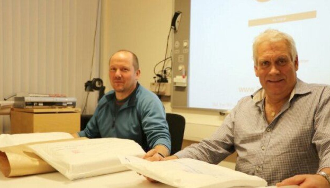 Bjørn-Erik Storstein og Johan Olav Haugen var fornøyd med at så mange entreprenører hadde gitt et bud på deres områder. Bjørn-Erik Storstein og Johan Olav Haugen var fornøyd med at så mange entreprenører hadde gitt et bud på deres områder.