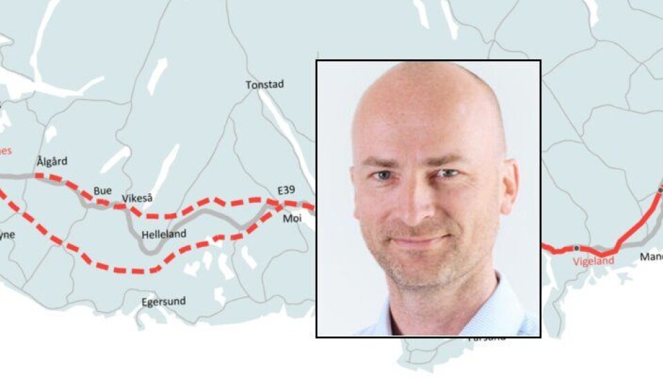 Asbjørn Heieraas er konstituert prosjektdirektør for E39 i Nye Veier AS fra 1. januar 2017.