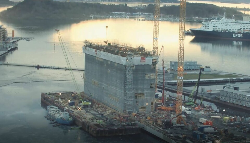 På 33 døgn har det nye Munchmuseet reist seg i Bjørvika.