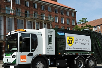 Norsk Gjenvinning vant med elektriske lastebiler