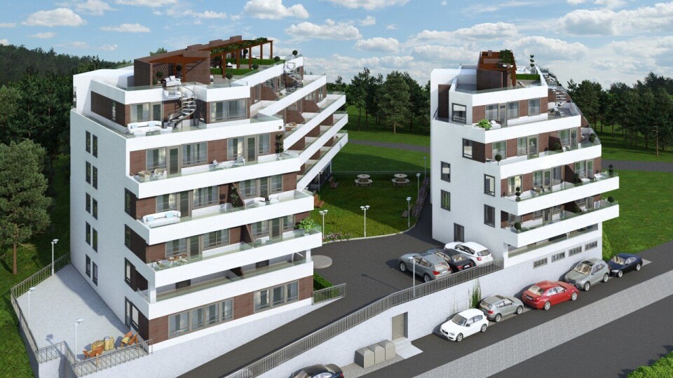 Robsrud terrasse i Lørenskog. Robsrud terrasse i Lørenskog.