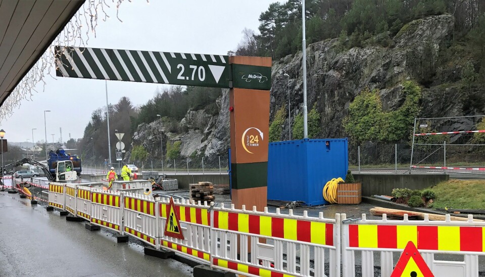 Roger Mjåtveit AS imponerte McDonald's og vant viktig kontrakt med restaurantkjempen. Nå er de i gang med å bygge Norges største drive-thru - i Rådalen i Bergen.