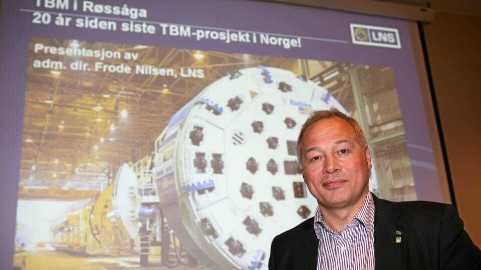 LNS-sjef Frode Nilsen håper og tror at nye anbud kan gi LNS nye jobber som kan føre de permitterte tilbake til jobb.