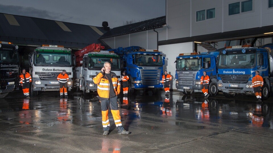 Ansatte i Dalen Betong.