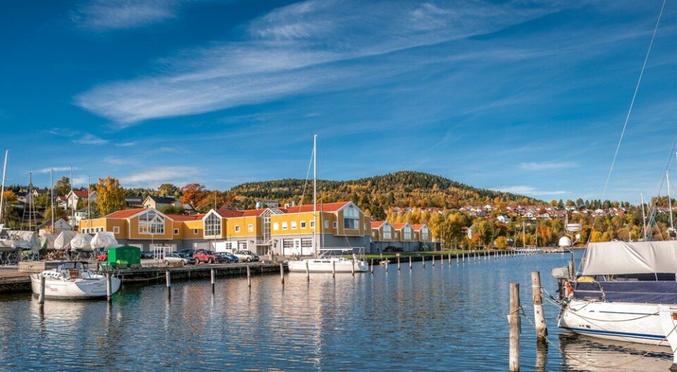 Solumstrand renseanlegg i Drammen.