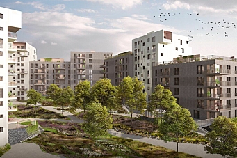 AF Gruppen bygger 130 leiligheter på Røa