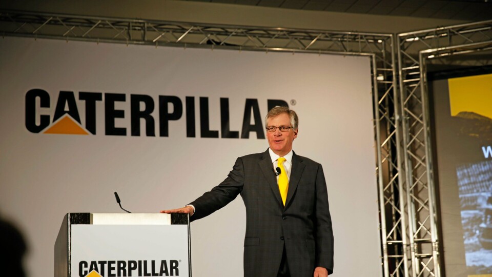 Douglas Oberhelman på Conexpo i 2014.