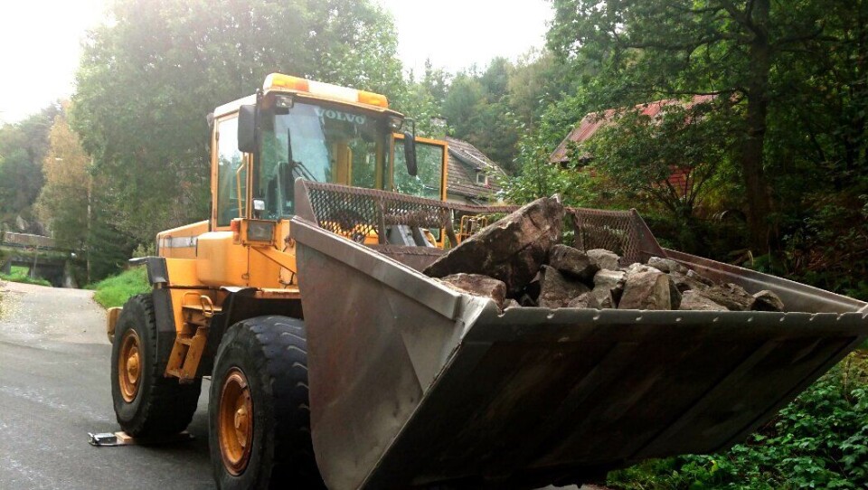 Ulovlig massettransport som resulterte i nær 20.000 kroner i gebyr.