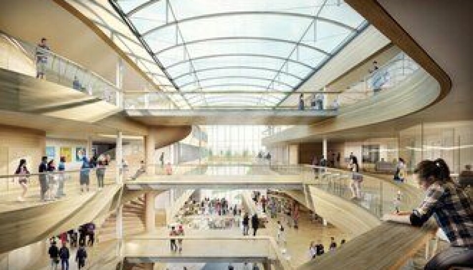Veidekke Entreprenør har skrevet kontrakt med Vestfold fylkeskommune om bygging av ny videregående skole i Horten.