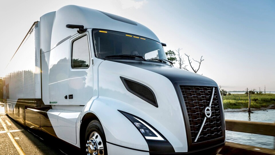 Siste nytt fra Volvo - snutebilen Supertruck