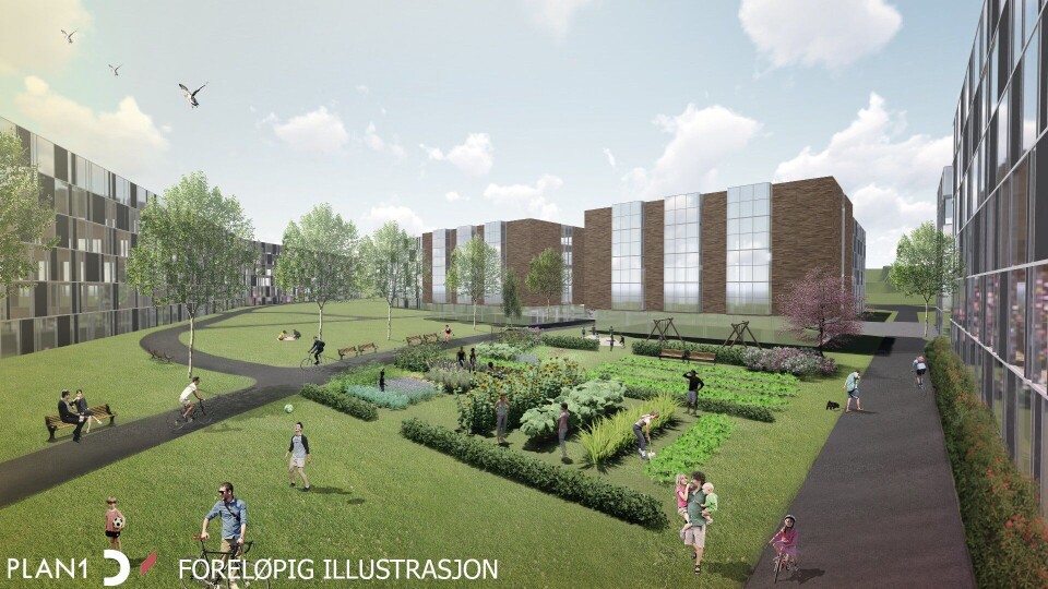 Slik kan nullutslippsnabolaget i Elverum bli seende ut.