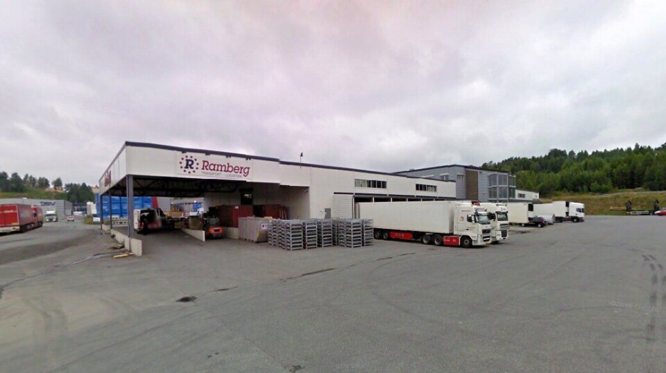 Nyetablerte Ramberg Container TRansport AS har adresse på samme sted som B.H. Ramberg AS' avdelingslokaler på Skedsmokorset øst for Oslo.