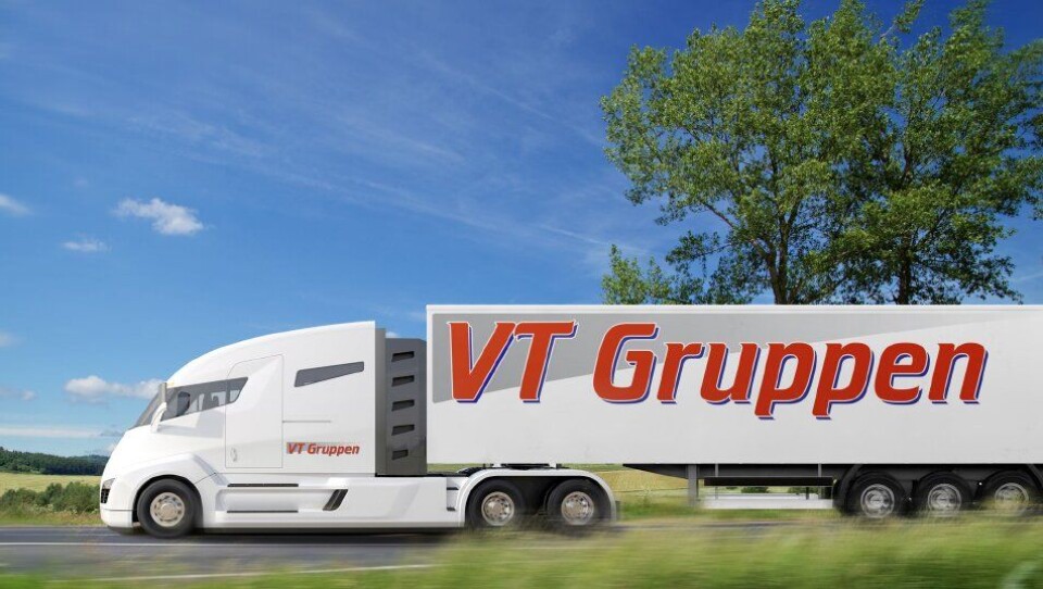 To slike Nikola One er reservert av VT Gruppen.