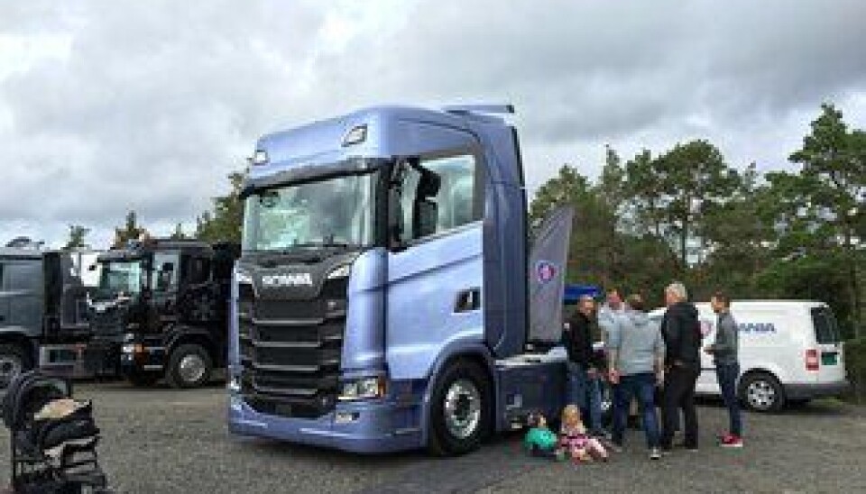 Scania S730 på Norges-besøk.