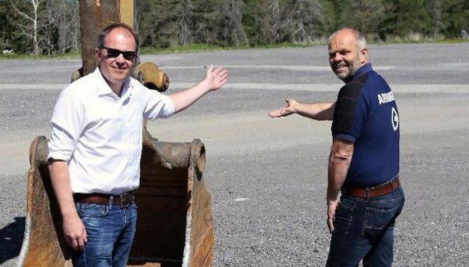Regionsjef Espen Alvestad og styremedlem Per Brynildsen gleder seg til første helga i september.
