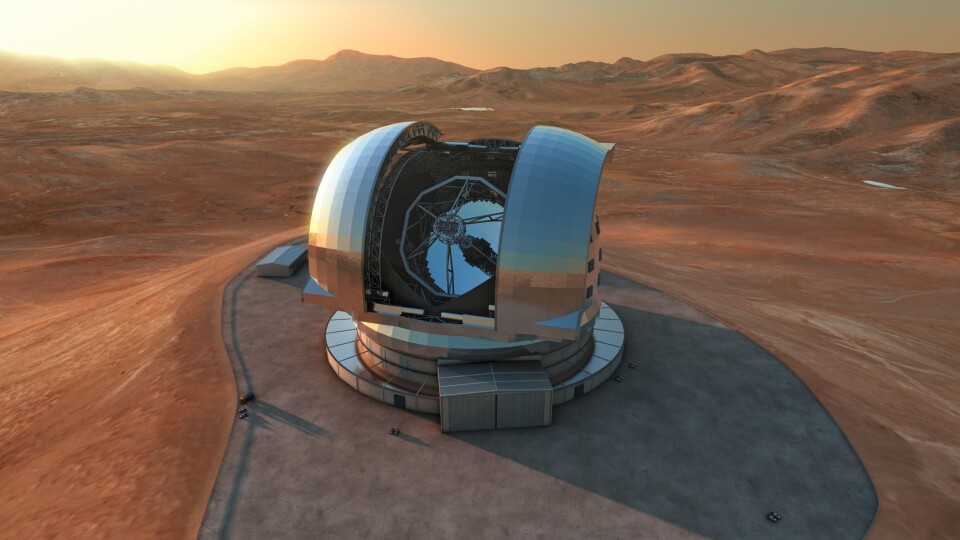European Extremely Large Telescope skal stå ferdig i 2024.