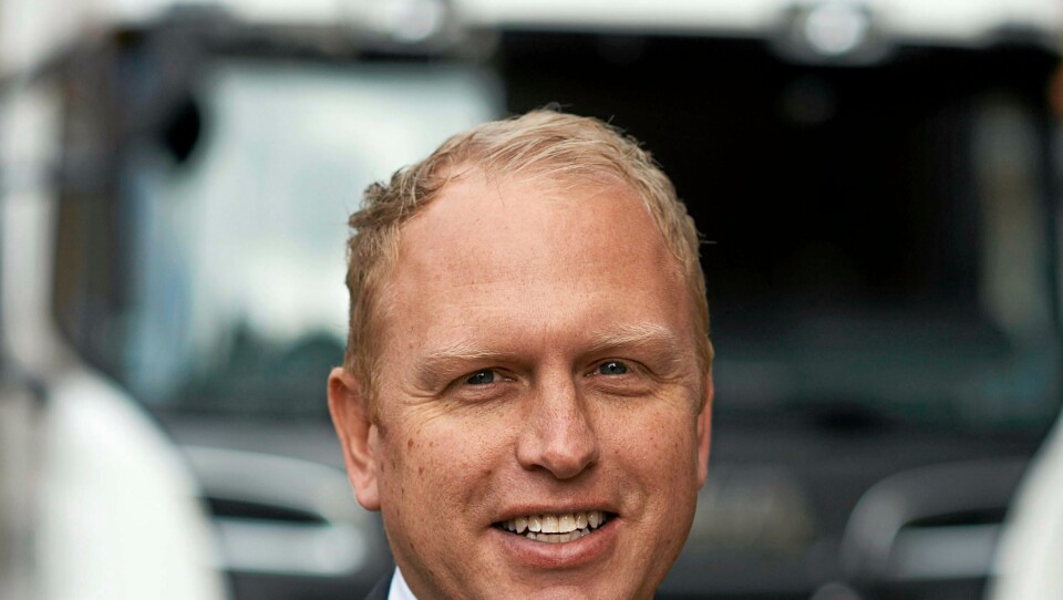 Scania-topp Henrik Henriksson kan glede seg over omsetningsrekord for den svenske lastebilprodusenten.