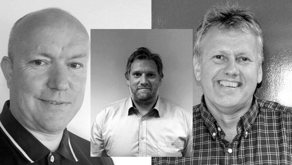 Fra venstre: Eivind Engan, Torbjørn Nummestad og Ole Eriksen.