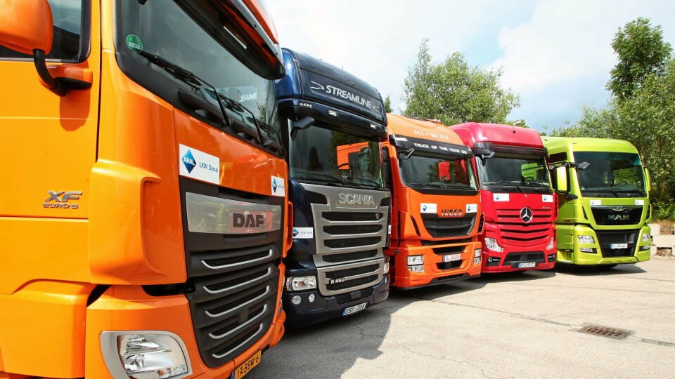 Daf, Iveco og Mercedes (Daimler) er bøtelagt sammen med Volvo, mens Man slipper unna fordi de avslørte kartellet. Scania er fortsatt under etterforskning.
