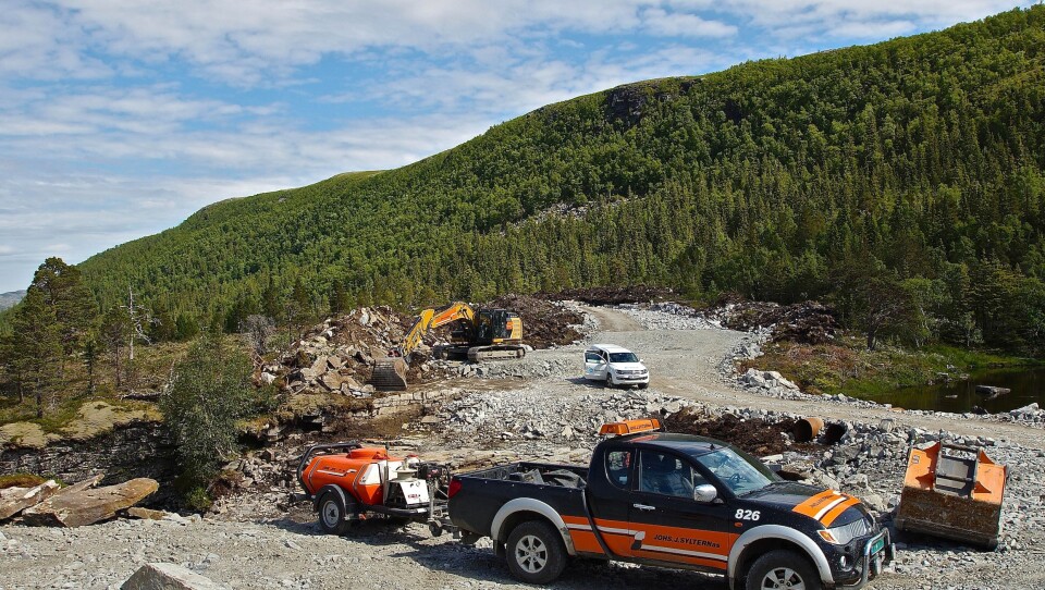 Lokal entreprenør vant kontrakt for Fosen Vind