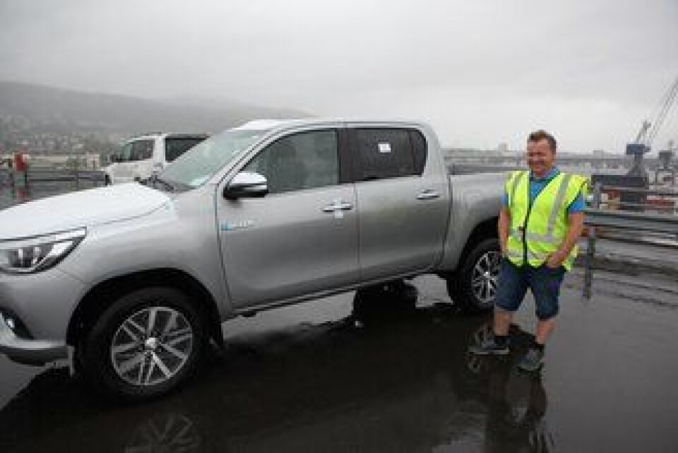 Hallvard Aas er terminalleder på Autolinks område og daglig leder i Autologistikk AS.