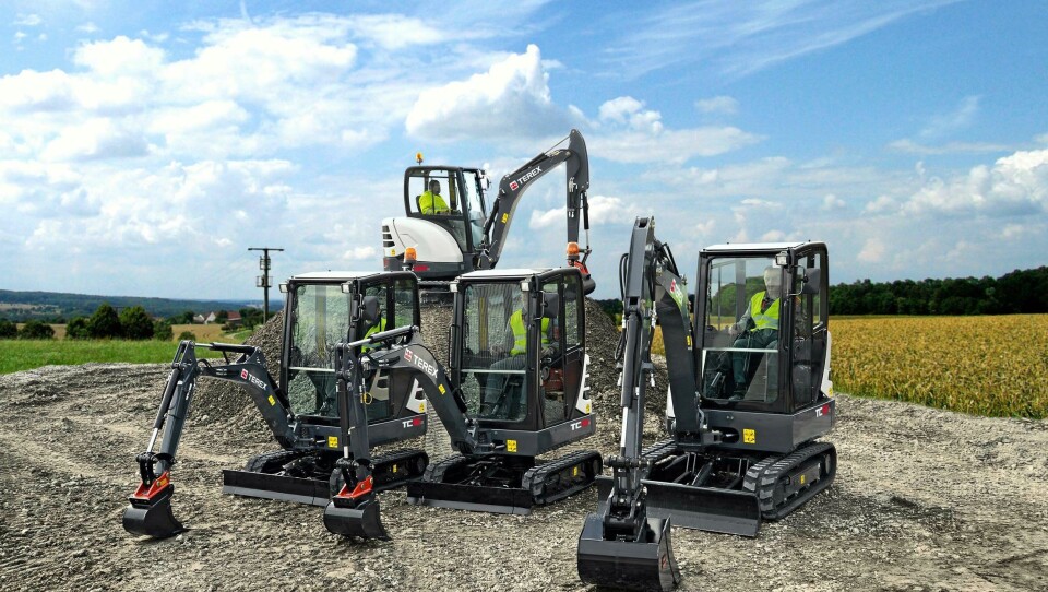 OPPKJØP: Yanmar kjøper deler av Terex-produksjonen av små og mellomstore gravemaskiner, samt noen hjullastere.