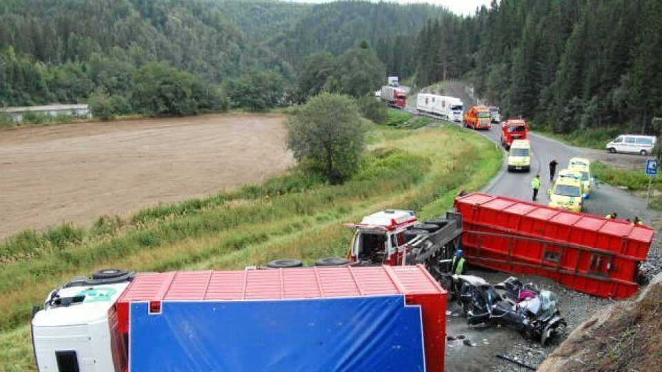 Norsk transportnæring roper varsko og vil ikke være bekjent med livsfarlige veier.