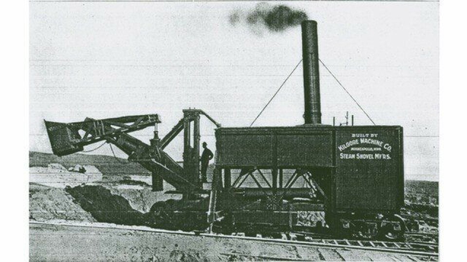 «The Direct Acting Excavator» med tilnavnet «Kilgore Steam Shovel» som er den første pneumatiske gravemaskinen i verden, bygget av Kilgore Machine Company i 1897.