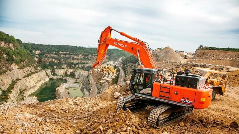 NY: Nok en ny 6-generasjonsgraver fra Hitachi, 55-tonneren ZX530LCH-5.