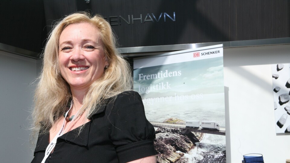 Vi møtte Kirsten Steenberg på DB Schenkers jubileumskonferanse 27. mai.