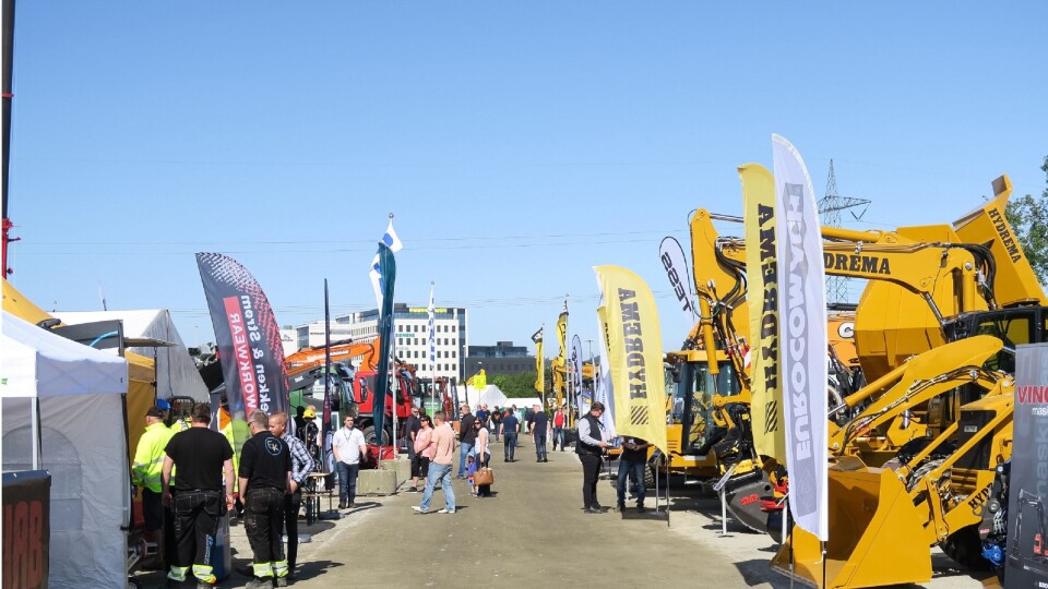 Portene åpnet nå i formiddag for MEFA i Stavanger.