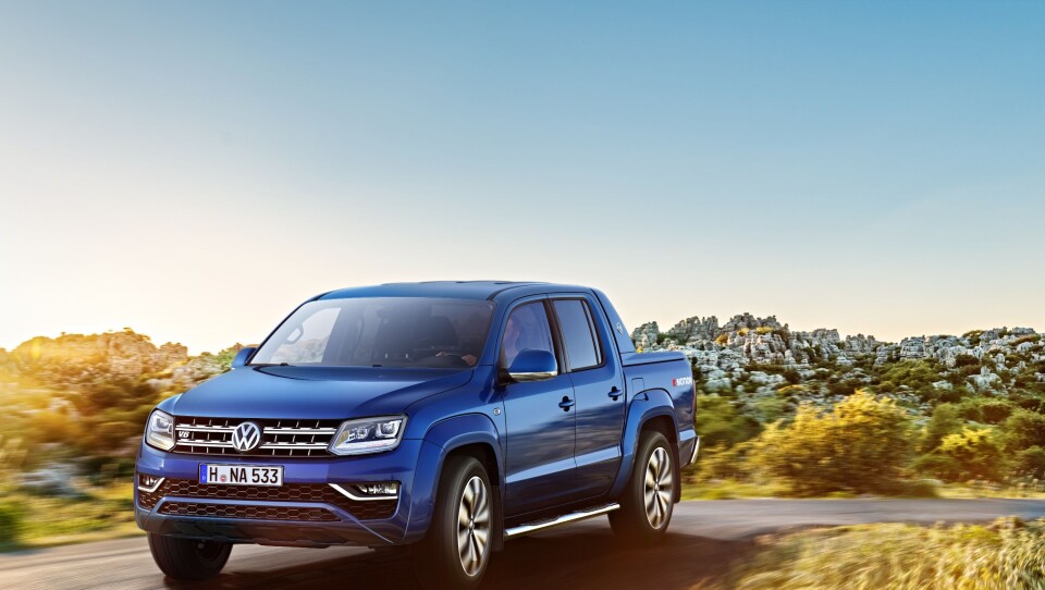 Se de første bildene av nye Volkswagen Amarok